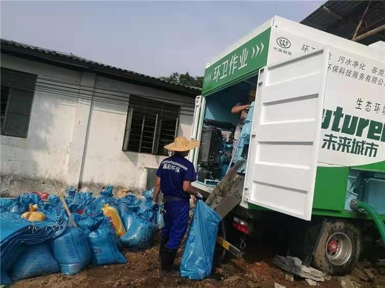 珠海工业污泥压干处理